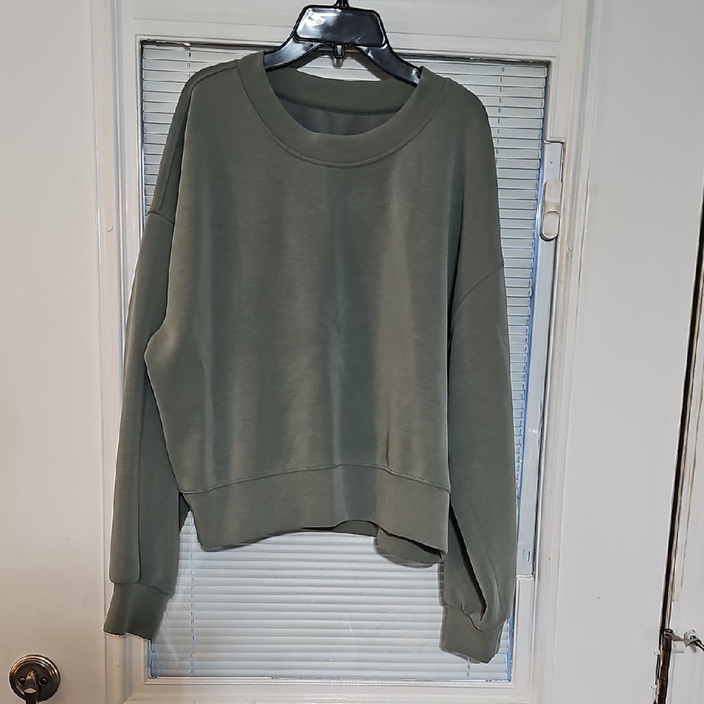 lululemon athletica Green Sweatshirt